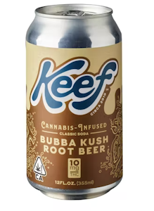 Keef - BUBBA KUSH ROOT BEER (CAN)-SODA-12 FL OZ-(10MG)